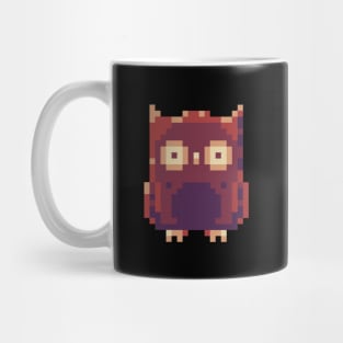 Pixel Art Owl "Pixel-Hoo" Mug